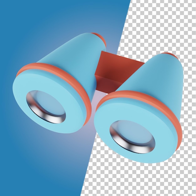 elemento 3d con iconos de tema de vacaciones iconos de elementos de vacaciones 3d