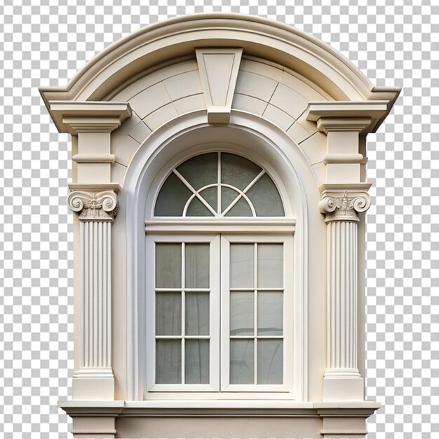 Elemento de arquitectura clásica de la ventana