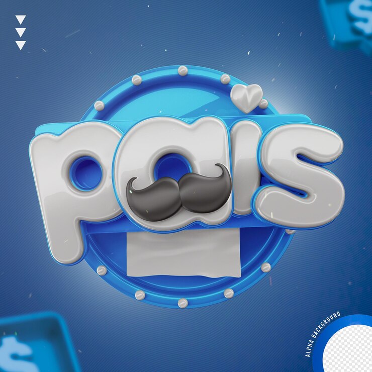 PSD elemento para composición pais 3d render aislado