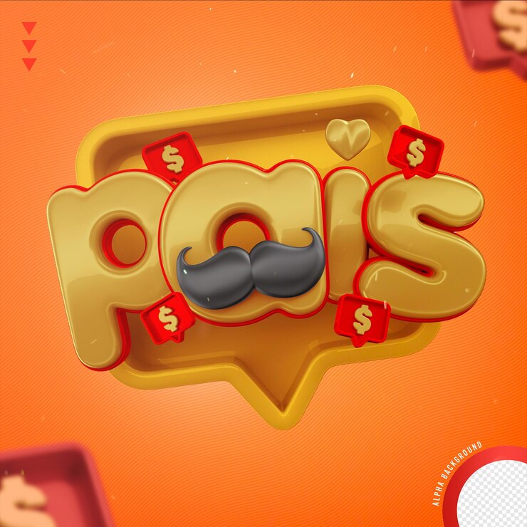 PSD elemento para composición pais 3d render aislado