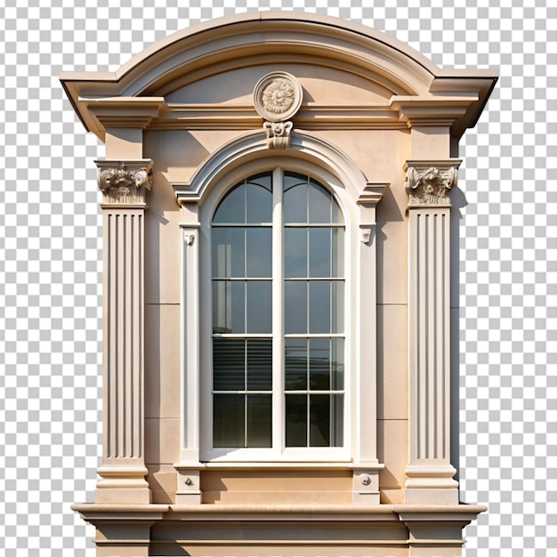 PSD elemento de arquitetura clássica de janela
