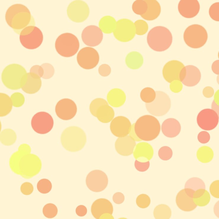 PSD elemento de círculo cinzento realista fundo de efeito bokeh laranja