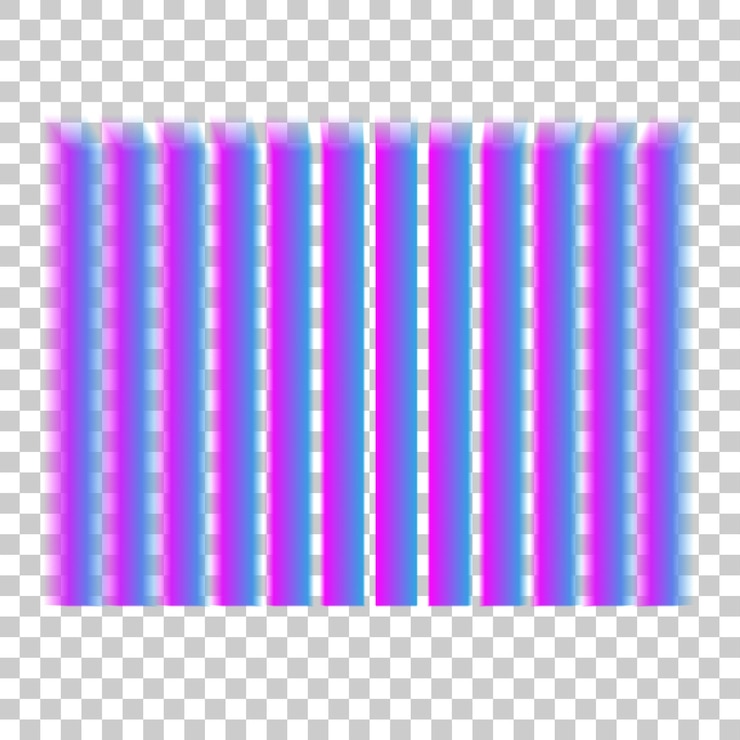PSD elemento de design de forma de gradiente abstrato cor rosa roxa azul cor efeito de sobreposição de forma desfocada