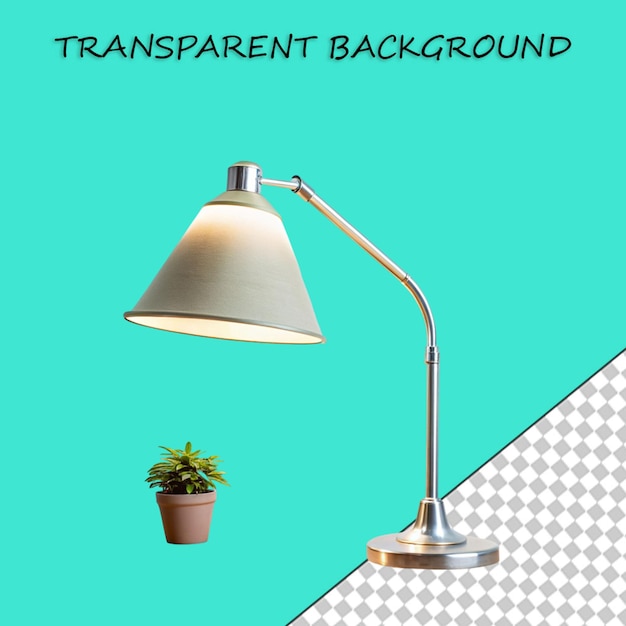 PSD elemento de design de lâmpada retro dourado