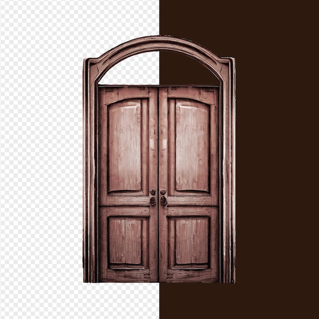 ELEMENTO DE PORTA DE MADEIRA 04