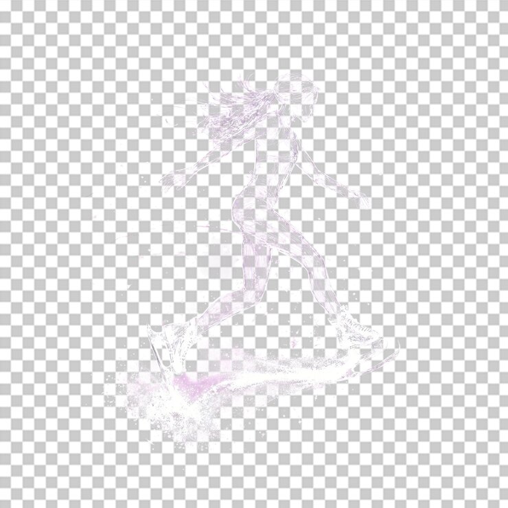 PSD elemento di danza di pattinaggio png