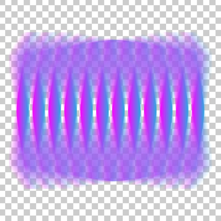 PSD elemento di progettazione di forma di gradiente astratto colore rosa viola blu effetto di sovrapposizione di forma sfocata