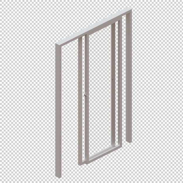 Elemento de diseño de renderización de ventana 3D