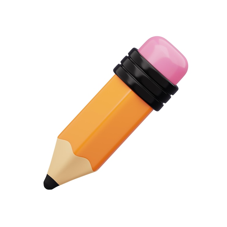 PSD elemento de educación escolar 3d