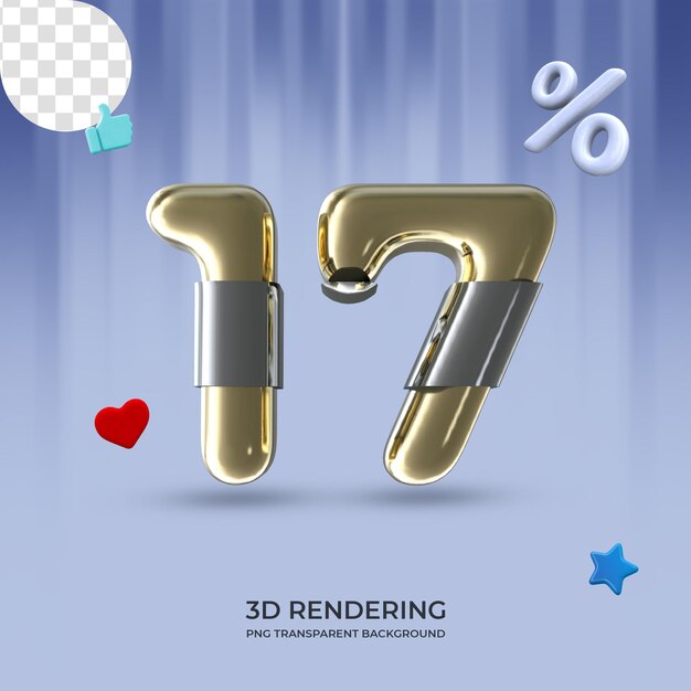 Elemento grafico numero 17 rendering 3d