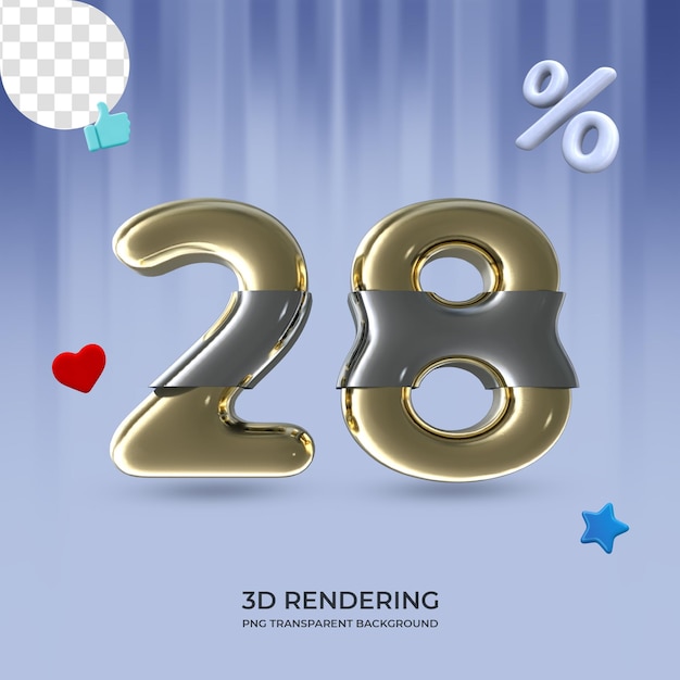 Elemento grafico numero 28 Rendering 3d