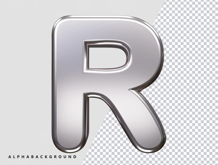 PSD elemento de ilustración de vector de efecto de texto de alfabeto