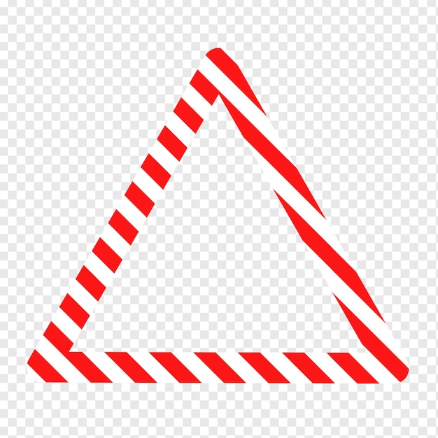 Elemento del marco de la frontera de Navidad de fondo rojo y blanco del triángulo