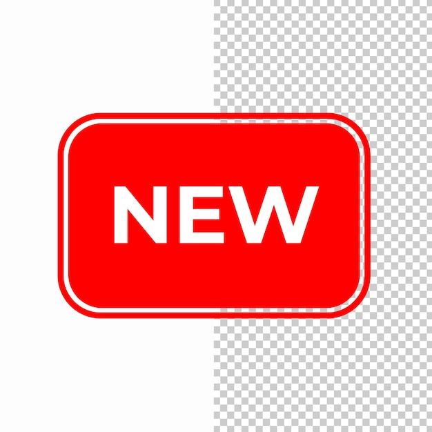 elemento novo modelo de design de símbolo formato de arquivo de cor vermelha psd quadrado
