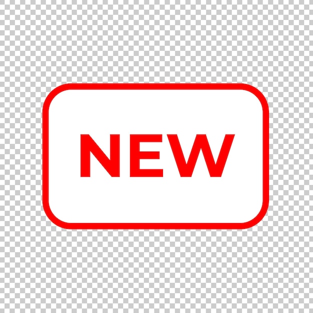 elemento novo modelo de design de símbolo formato de arquivo de cor vermelha psd quadrado