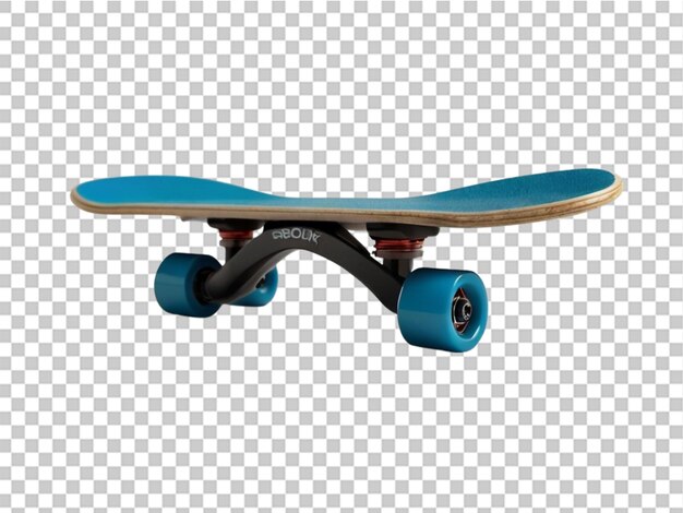 PSD elemento de patineta en el vector de fondo verde menta