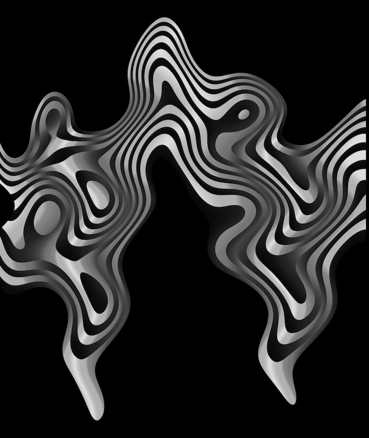 PSD elemento png abstracto