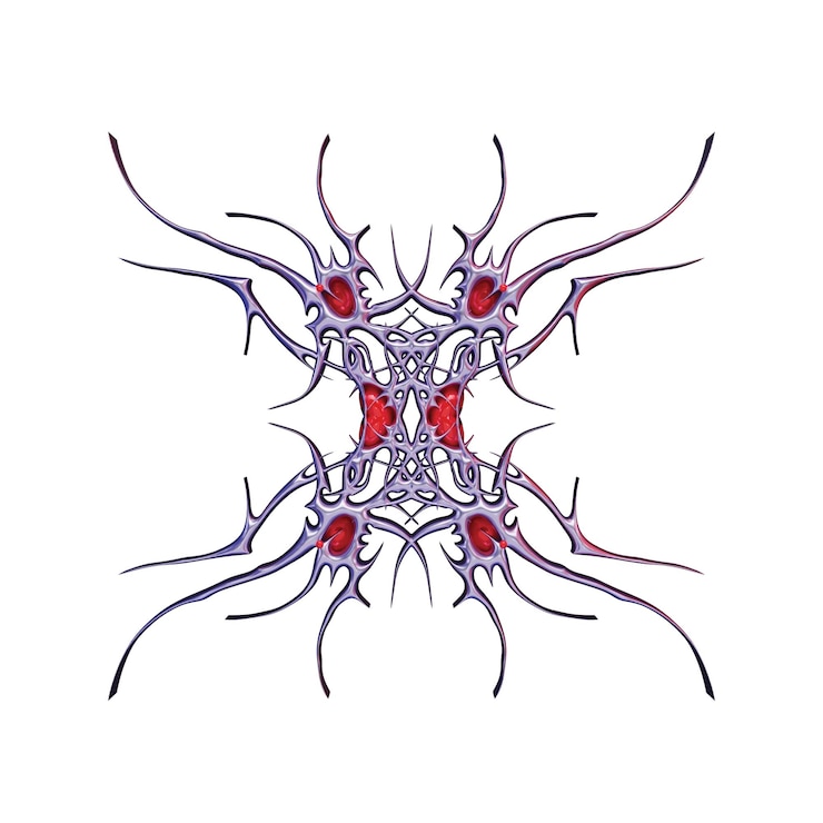 PSD elemento de sigilo cibernético de araña
