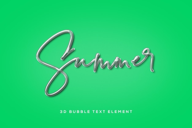 El elemento de texto transparente editable Psd
