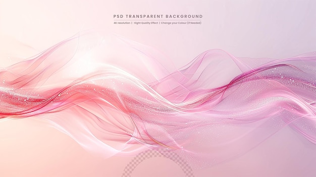 Elemento vectorial de onda con líneas de gradiente coloridas abstractas para banner y folleto del sitio web