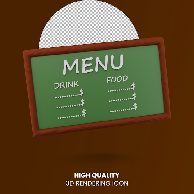 elementos de cafetería iconos 3d