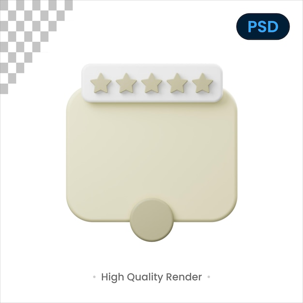 Elementos y marcos de la interfaz de usuario de las redes sociales Ilustración 3D del cuestionario del widget de la historia de Instagram