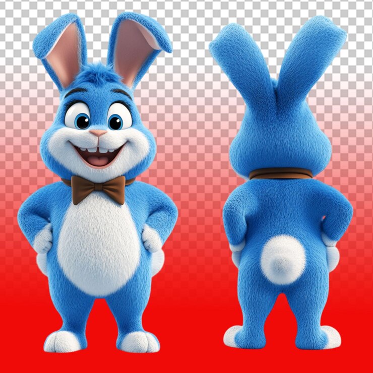 PSD los elementos de pascua son transparentes en png