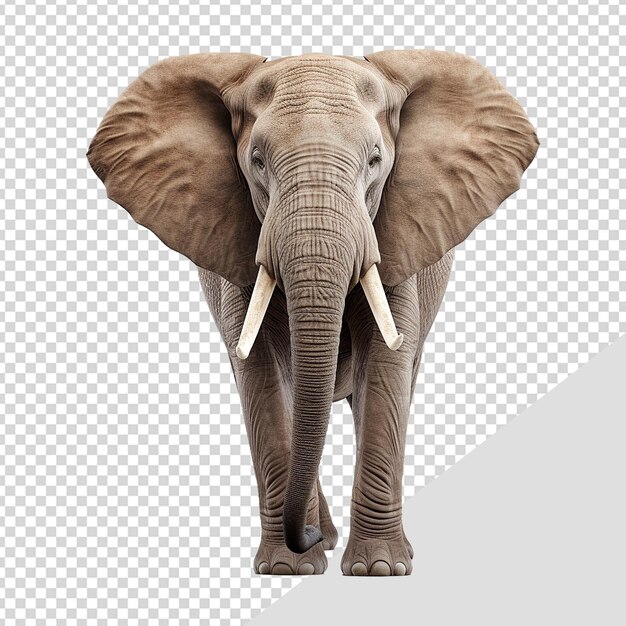 Un éléphant Isolé Sur Un Fond Transparent Png