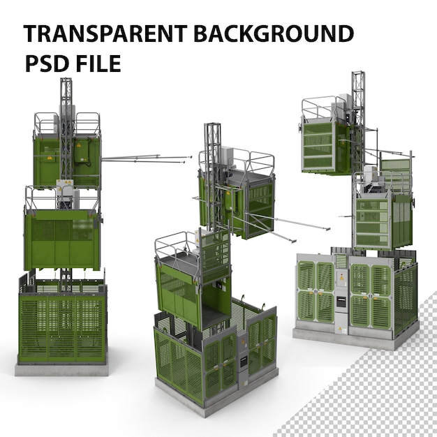 PSD elevadores de construção png