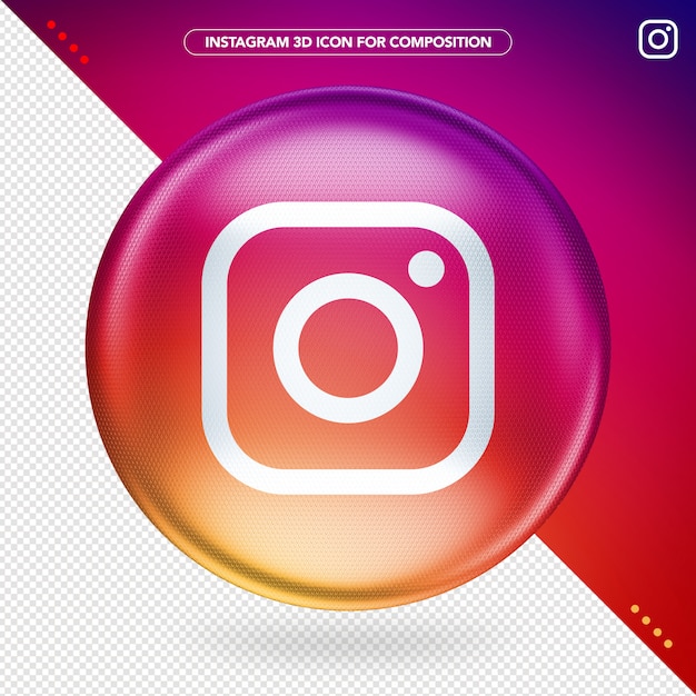 Elipse 3d instagram color