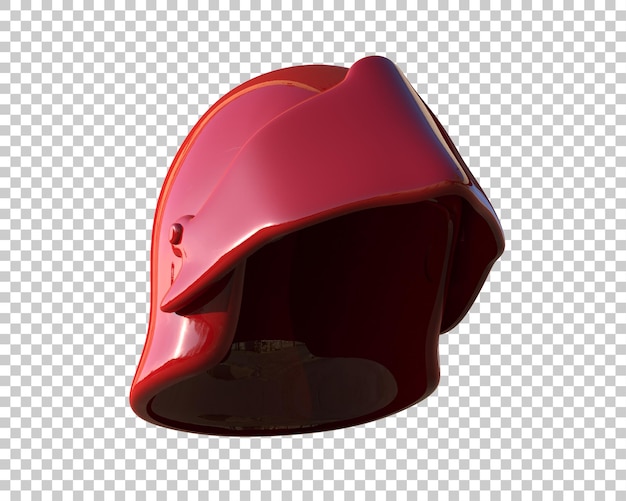 Elmo di gladiatore isolato sullo sfondo illustrazione di rendering 3D
