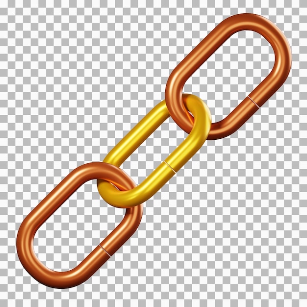 PSD elo da corrente, uma corrente de ouro com uma corrente de ouro png clipart