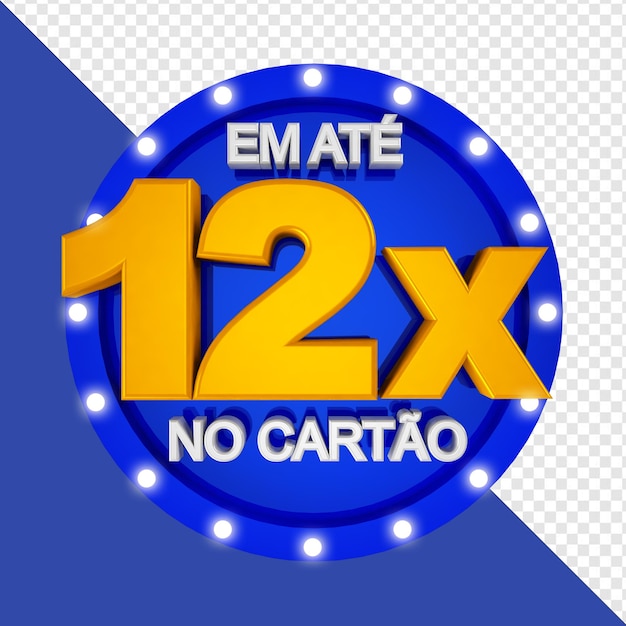 PSD em até 12x no cartão