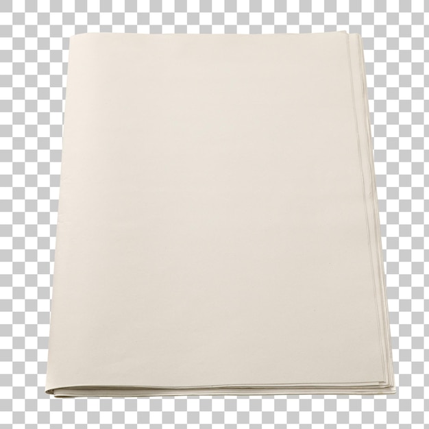 Em branco Diário isolado Diário conceito de maquete de jornal PNG transparência