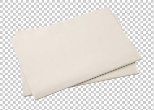Em branco Diário isolado Diário conceito de maquete de jornal PNG transparência
