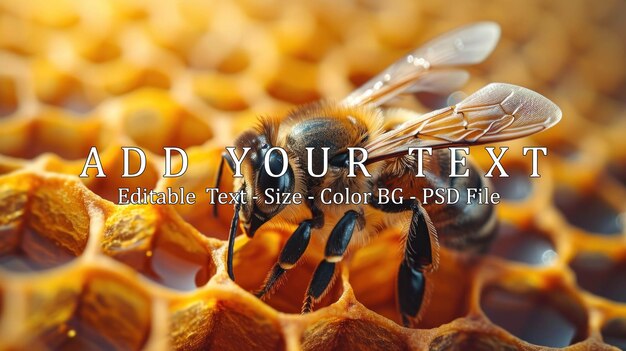 PSD em colmeia de abelha