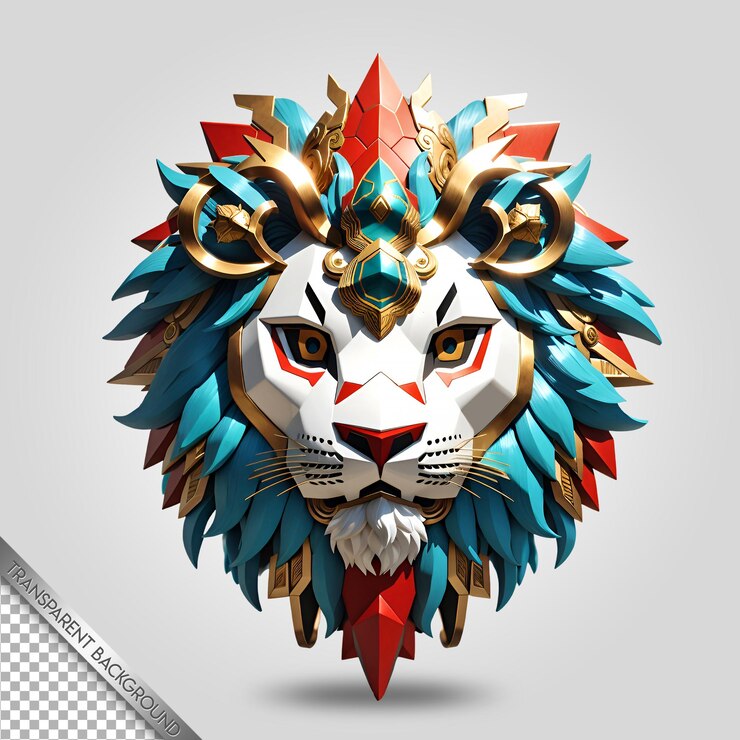 PSD emblema de fondo transparente