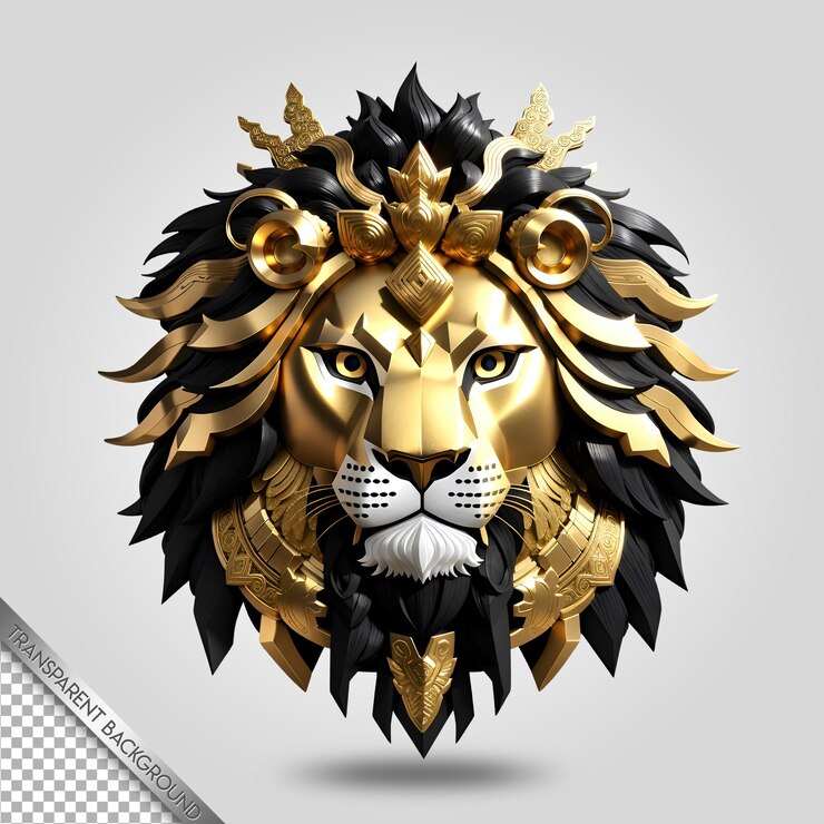PSD emblema de fondo transparente