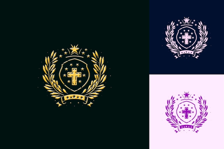PSD emblema nacional con escudo de armas icono emblema con estrella sk diseños creativos de íconos de la cultura de brasil
