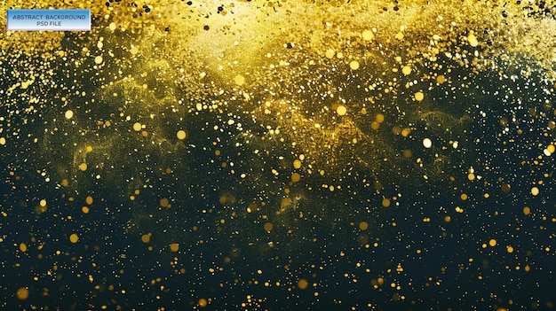 Embrassez l'élégance avec notre fond doré abstrait ajoutant luxe et design sophistiqué