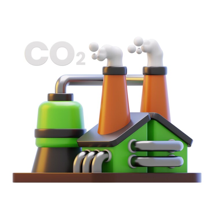 PSD emissioni di co2 delle fabbriche