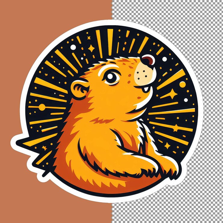 PSD la emoción del día de la marmota png