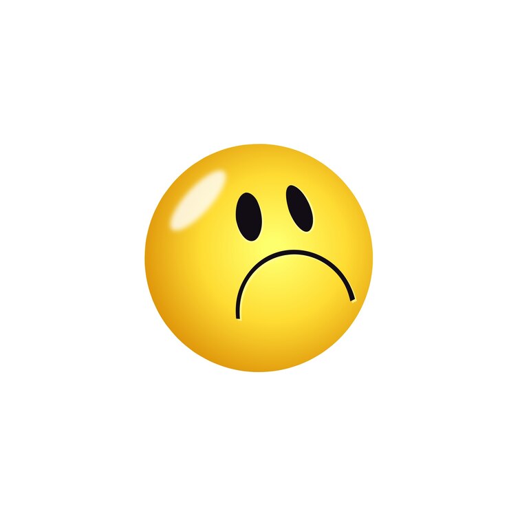 PSD el emoji 3d está aislado.