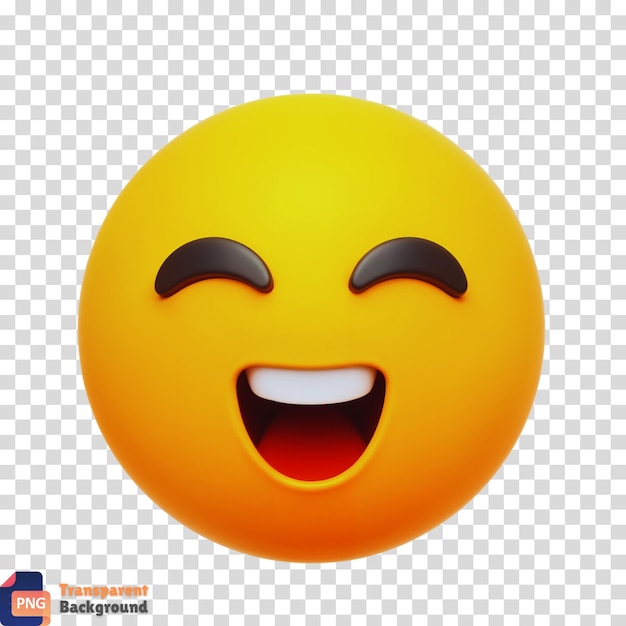 Emoji 3D feliz