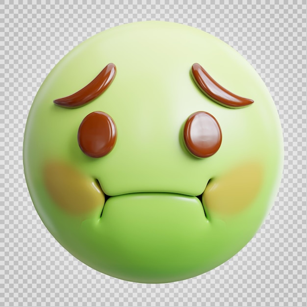 PSD emoji 3d ícone