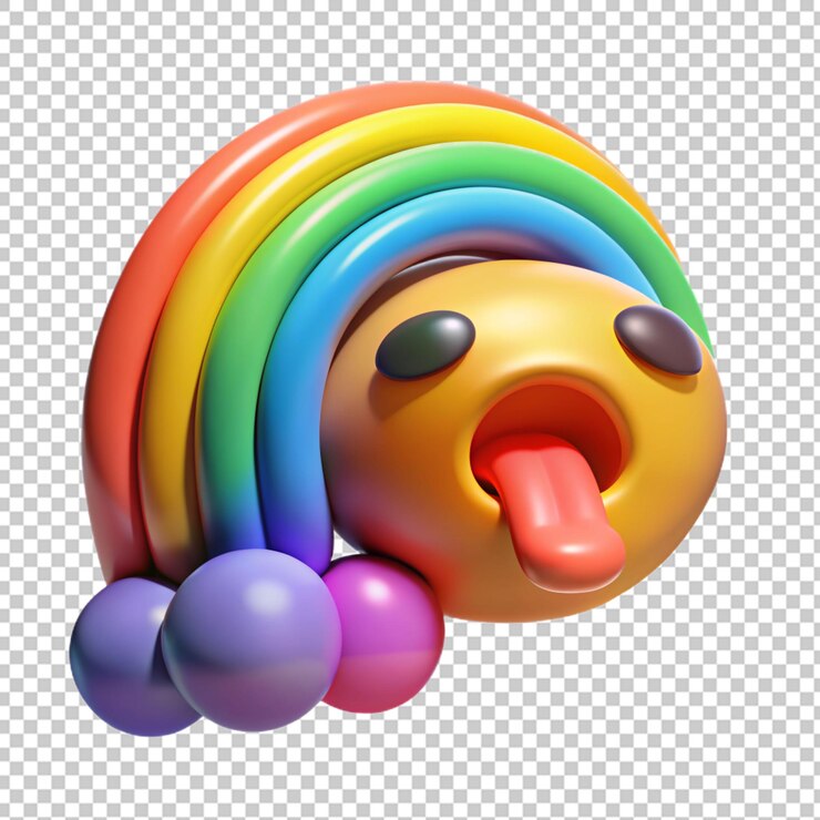 PSD emoji 3d icono png