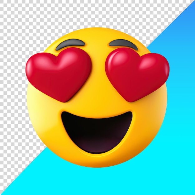 Emoji 3D innamorato