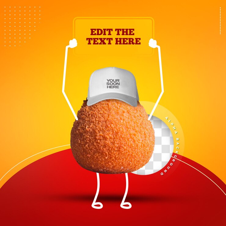 EMOJI COZINHA DE FRANGO SEGURANDO UMA PLACA DE TAMPÃO