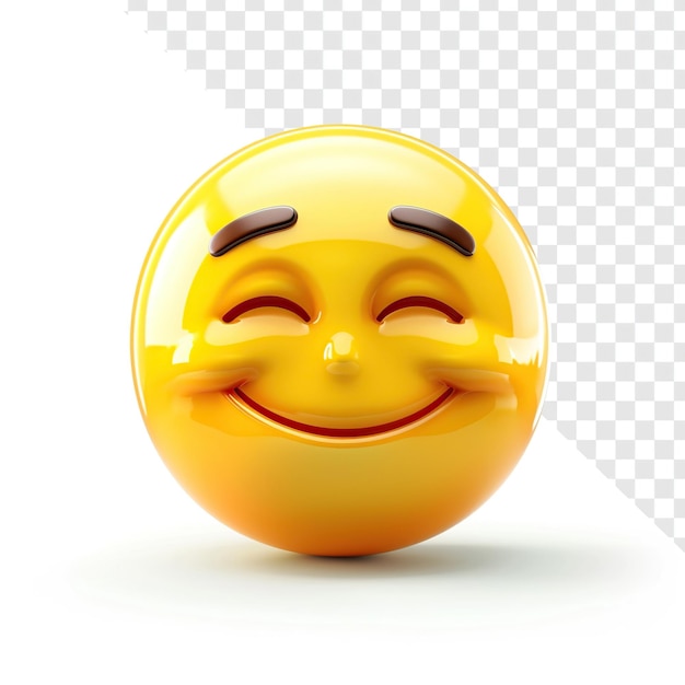 Emoji de agressão em fundo transparente