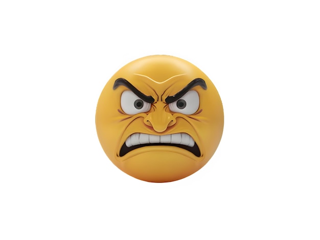 PSD emoji de raiva